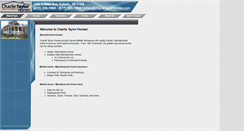 Desktop Screenshot of charlietaylorhomes.com
